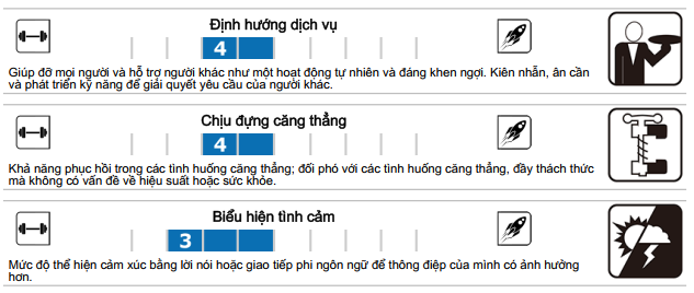 Ảnh báo cáo Trait-Map®: 3/14 tố chất sẽ tạo ra điểm mù trong nhận thức 