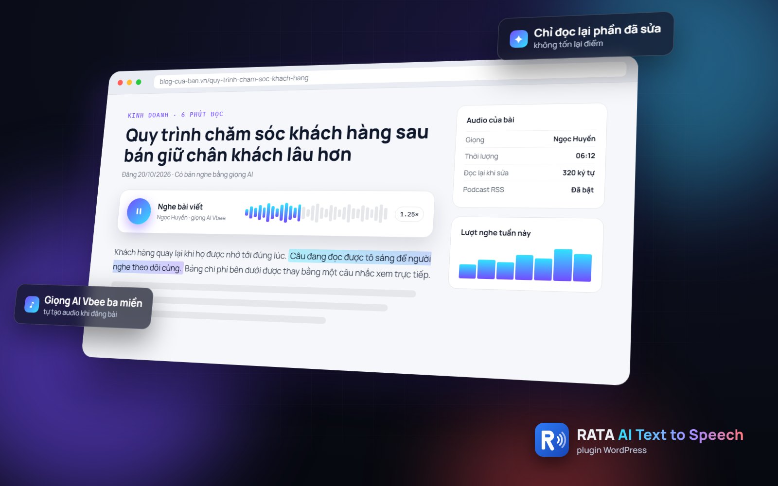 RATA – AI Text to Speech